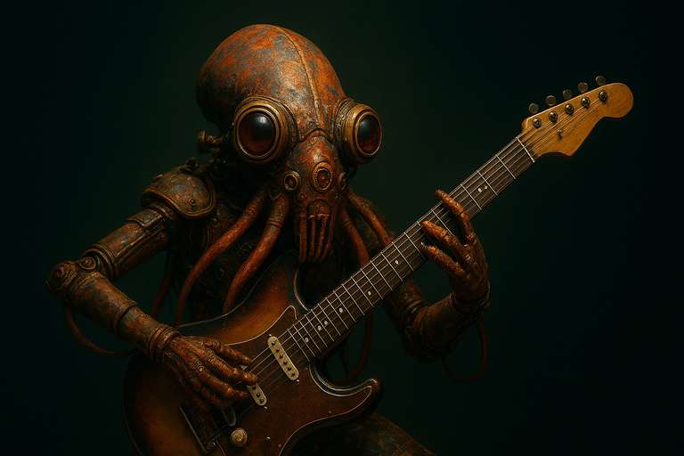 Lead Guitar: Humboldt Mantlepiece