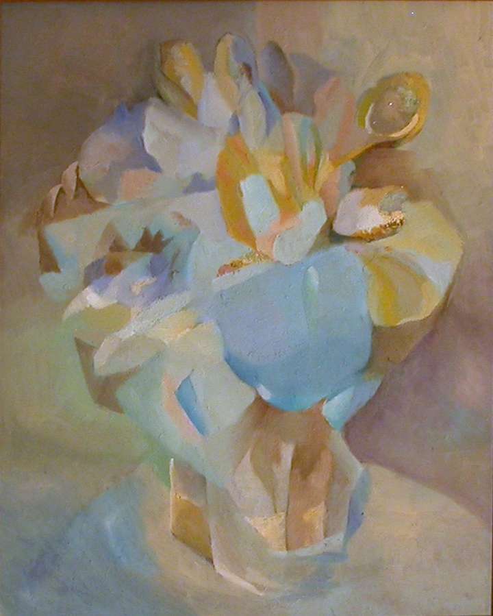Still Life  16 W X 20 H IN. OIL ON CANVAS BOARD