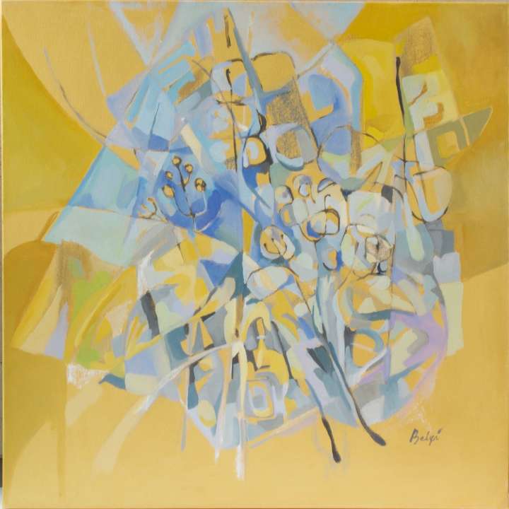 24 W X 24 H X 1.5 IN. OIL ON CANVAS