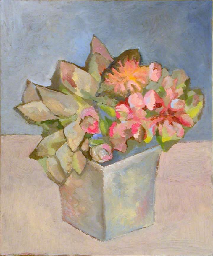 Still Life  14 W X 18 H IN. OIL ON CANVAS BOARD