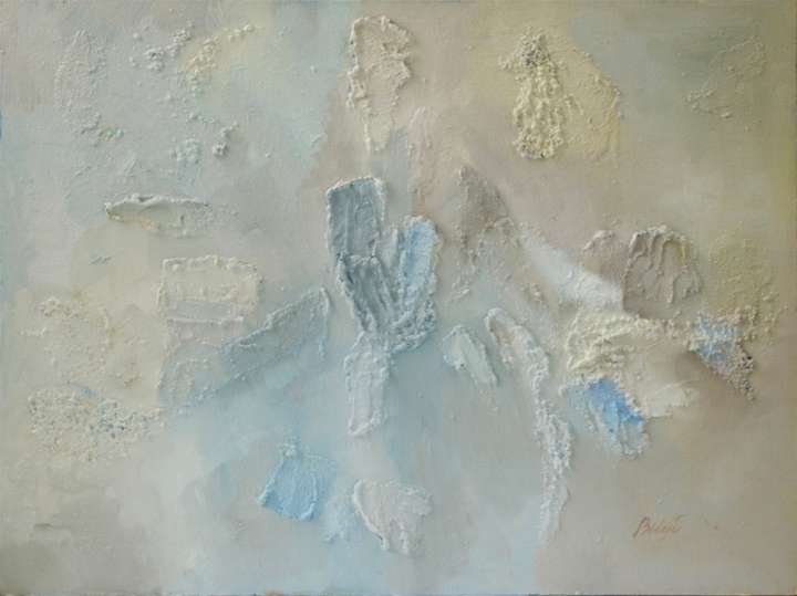 Misty Mountains 2 24 W x 18 H in. Oil on masonite