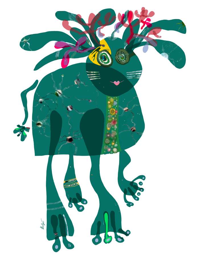 A Charming Speckled She-Monster