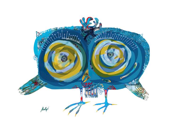 The Fantastic Blue Owlet